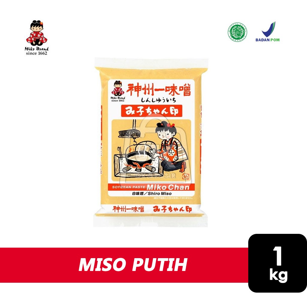 

Miso Putih Mikochan Shinshuichi Miso Soup Tauco Miko Chan (1 kg)