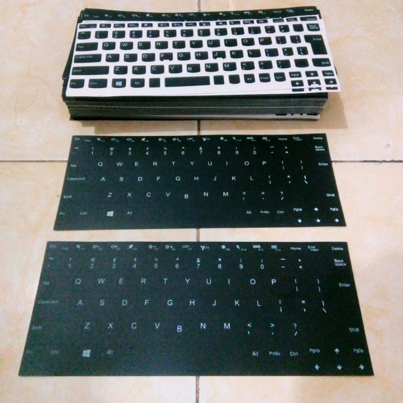 Stiker Sticker Keyboard Khusus Laptop Lenovo x230, x240, x250, x260, x270