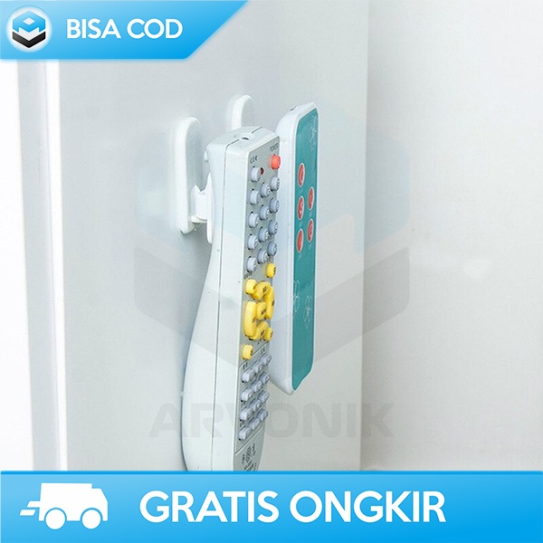 RAK GANTUNG REMOT TV HOLDER REMOTE AC BY TAFFWARE PEREKAT SUPER KUAT