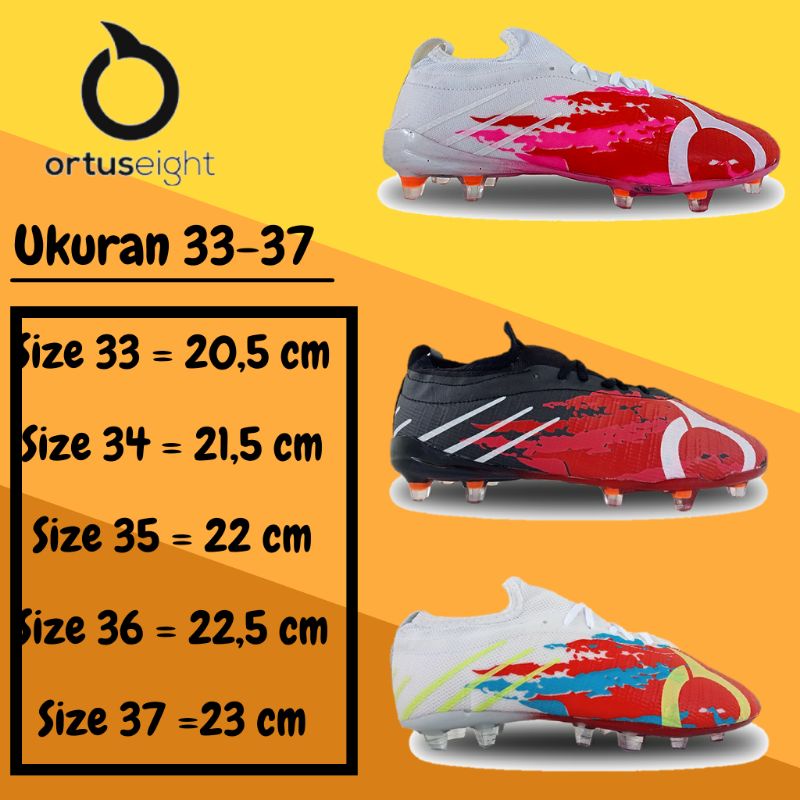 Ortuseight Sepatu Bola Anak Catalyst Chimera Junior Untuk Anak Kecil Olahraga