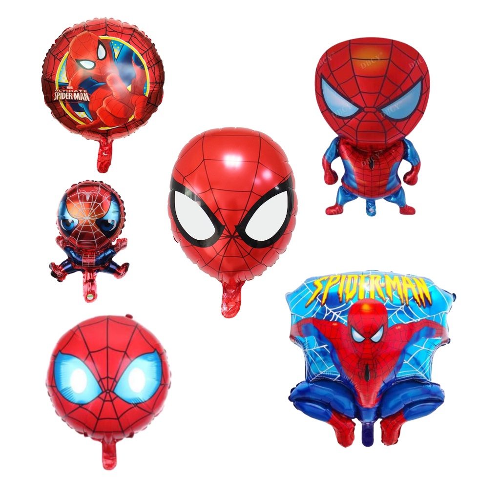 Balon Foil Tema Spiderman