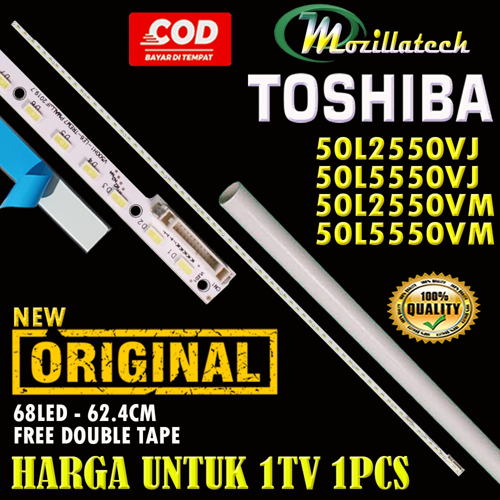 BACKLIGHT TV LED TOSHIBA TOSIBA 50L2550VJ 50L5550VJ 50L2550VM 50L5550VM 50L2550 50L5550 50L2550 50L555050 IN INCH