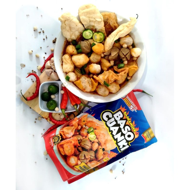 

BASO CUANGKI BASRENG EXTRA PEDAS JERUK LIMAU