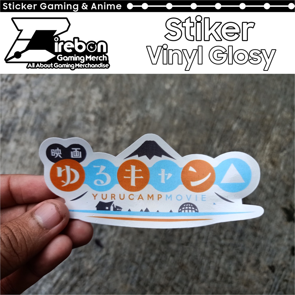 Stiker Yuru Camp Movie