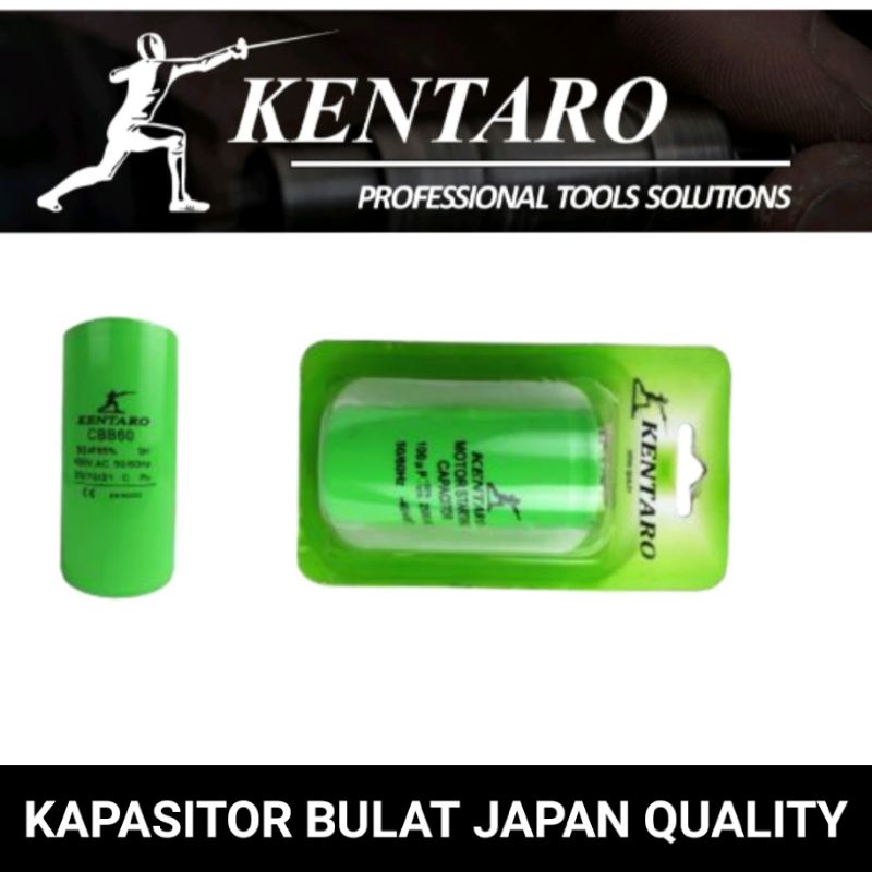 Kapasitor bulat 75-500mf kentaro Japan quality