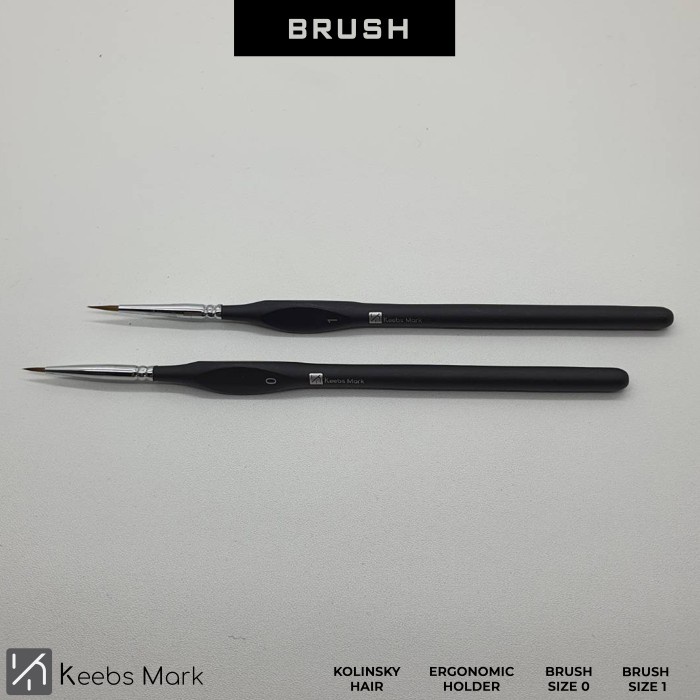 

Kulu Keebsmark Kolinsky Brush / Kuas Lube Lubing Switch Keyboard