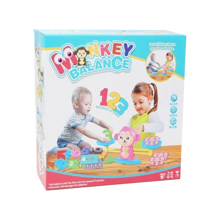 Monkey Balance | Mainan Edukatif Anak | Mainan Edukasi Anak 4/5/6/7/8 Tahun | Mainan Berhitung Cowok