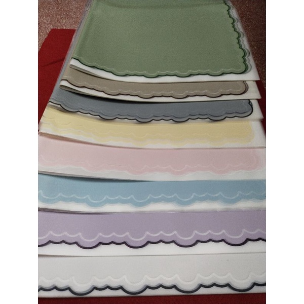 

#flower wrapping paper varian list cloud awan frame transparan (Kertas bucket)