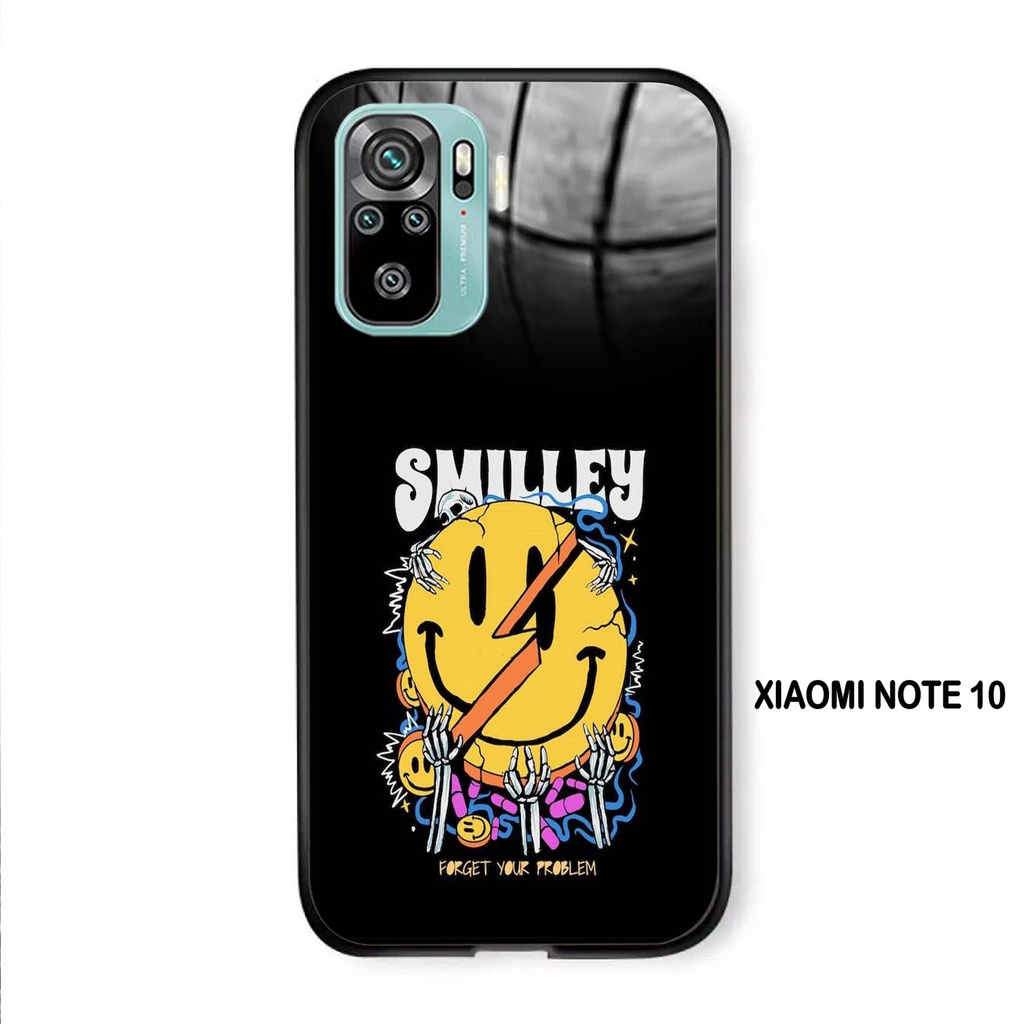 Softcase Kaca XIAOMI REDMI NOTE 10  - Case Handphone XIAOMI REDMI NOTE 10 [T99]