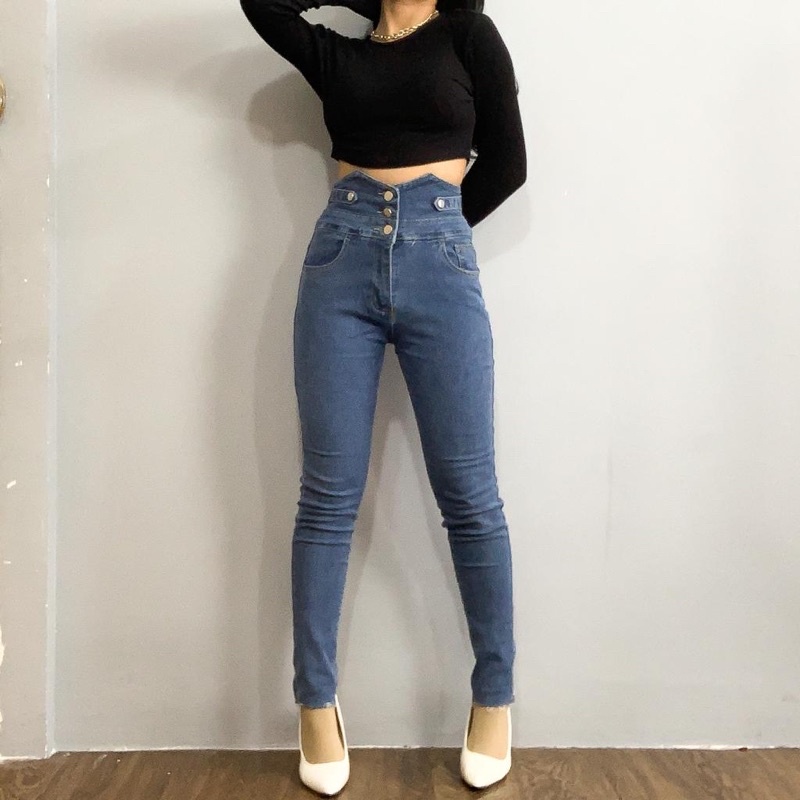 [LUXE.DLABEL]- Jeans 101 |Celana Jeans Highwaist Wanita Import Celana Panjang Jeans Highwaist Wanita Boyfriend Jeans Baggy Jeans Straight Jeans Wanita Murah Import Premium Korea