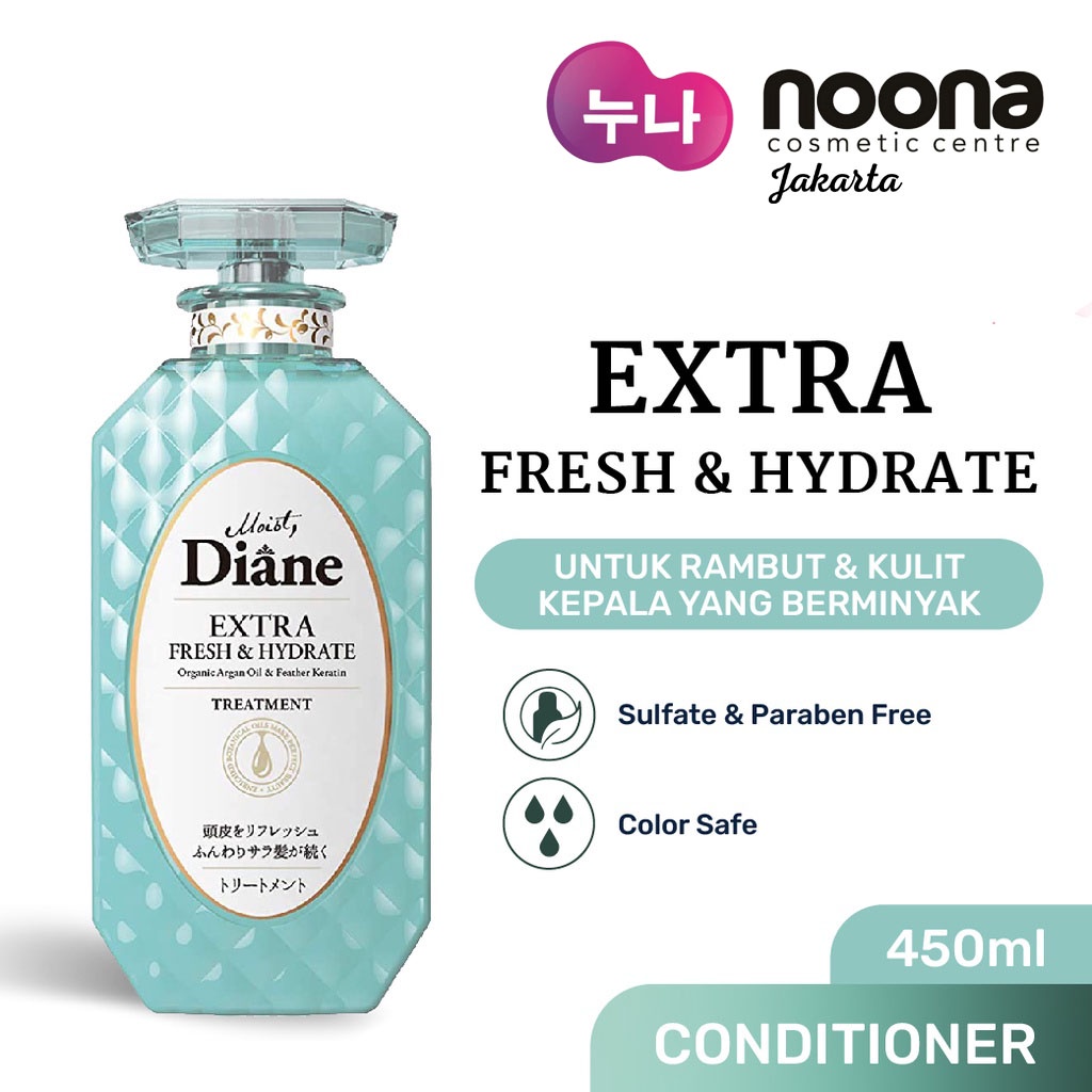 MOIST DIANE EXTRA FRESH &amp; HYDRATE TREATMENT 450ML