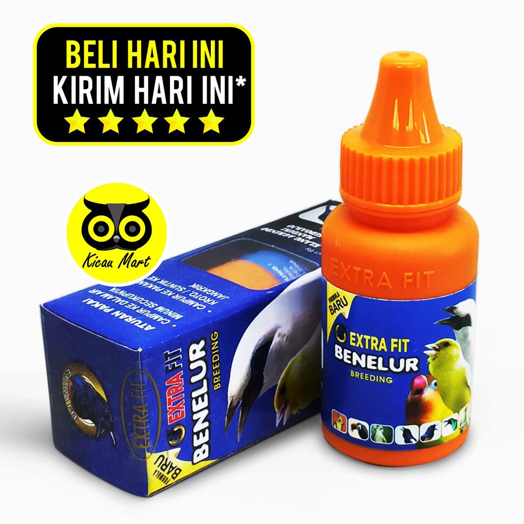 Vitamin Extra Fit Extrafit Benelur Obat Breeding Ternak Burung Kenari Murai Lovebird Kacer Perkutut Btbnlps
