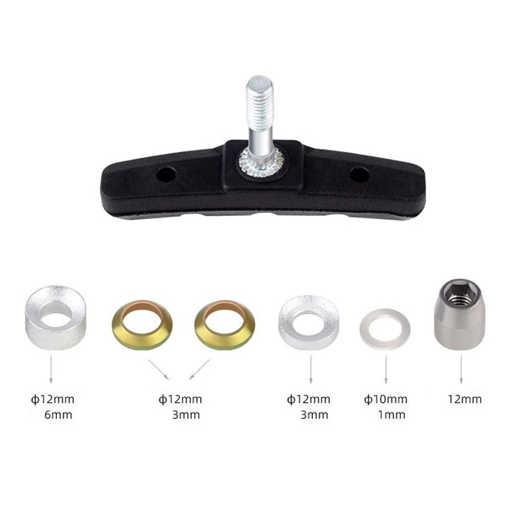 Lanfy Bantalan Rem Sepeda V Tahan Aus Silent 70mm Rubber Brake Pad Pengganti Break Block Blok Rem Sepeda MTB