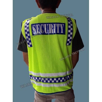 Rompi Security Satpam Jaring Mesh Rompi Kerja Security