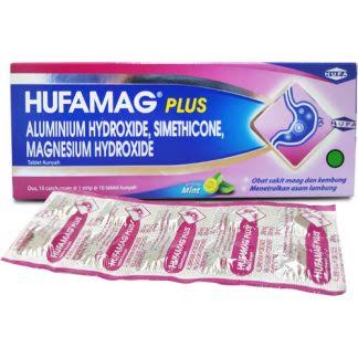 Hufamag Plus Tablet Strip Gejala Maag Dan Asam Lambung ORIGINAL-BPOM