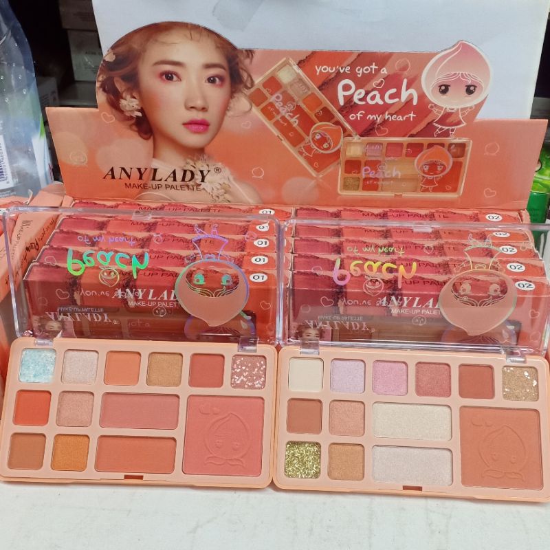 ANYLADY Make Up Palette Eyeshadow Peach Of My Heart 797