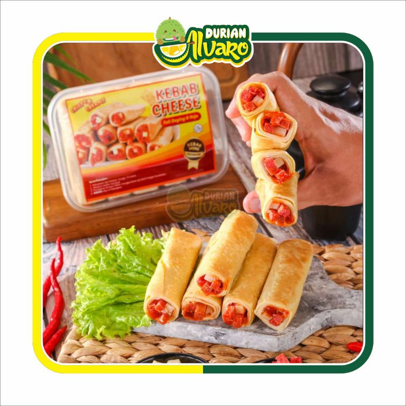 

Kebab Cheese Mini Premium isi 10