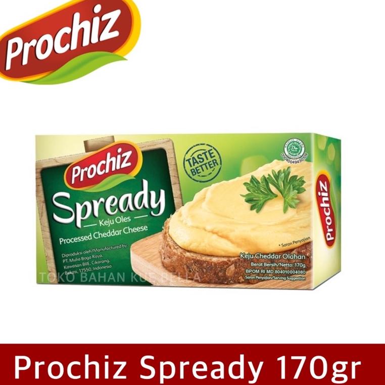 

Terlaris PROCHIZ SPREADY 160gr Keju Oles Cheese Spread 45