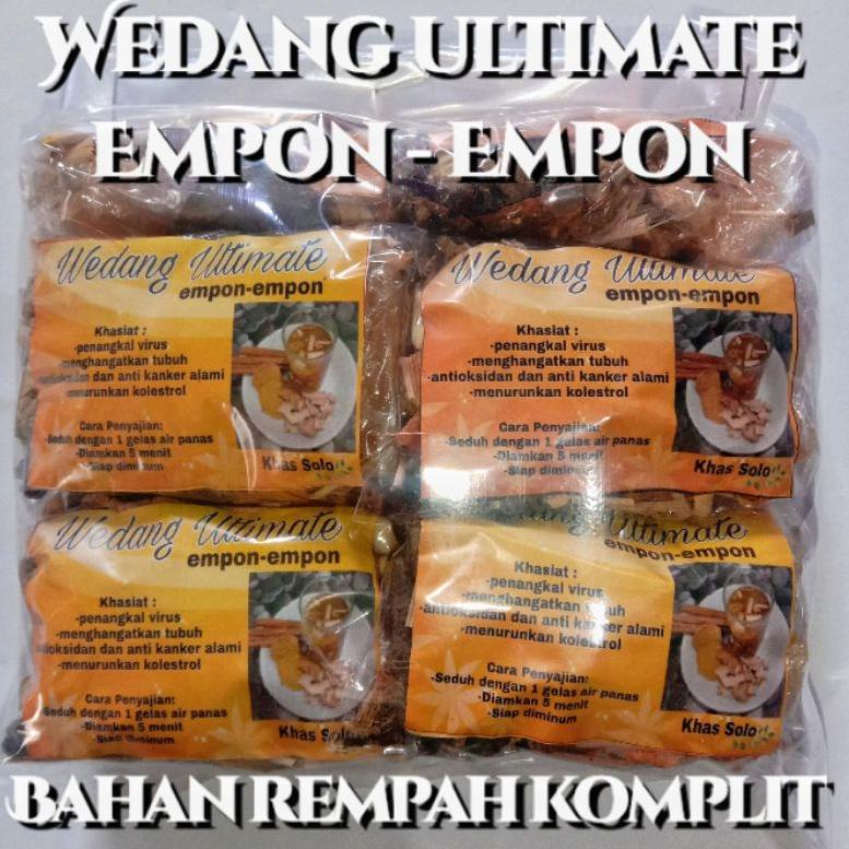 

1PACK/10BKS WEDANG ULTIMATE EMPON-EMPON REMPAH PALING KOMPLIT JSR KHAS SOLO MJNCC4555