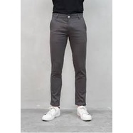 Celana Panjang Reguler Chino/Cino/Chinos Pria/Cowok Standar - Krem(Cream)/Abu(Grey)/Hitam(Black)