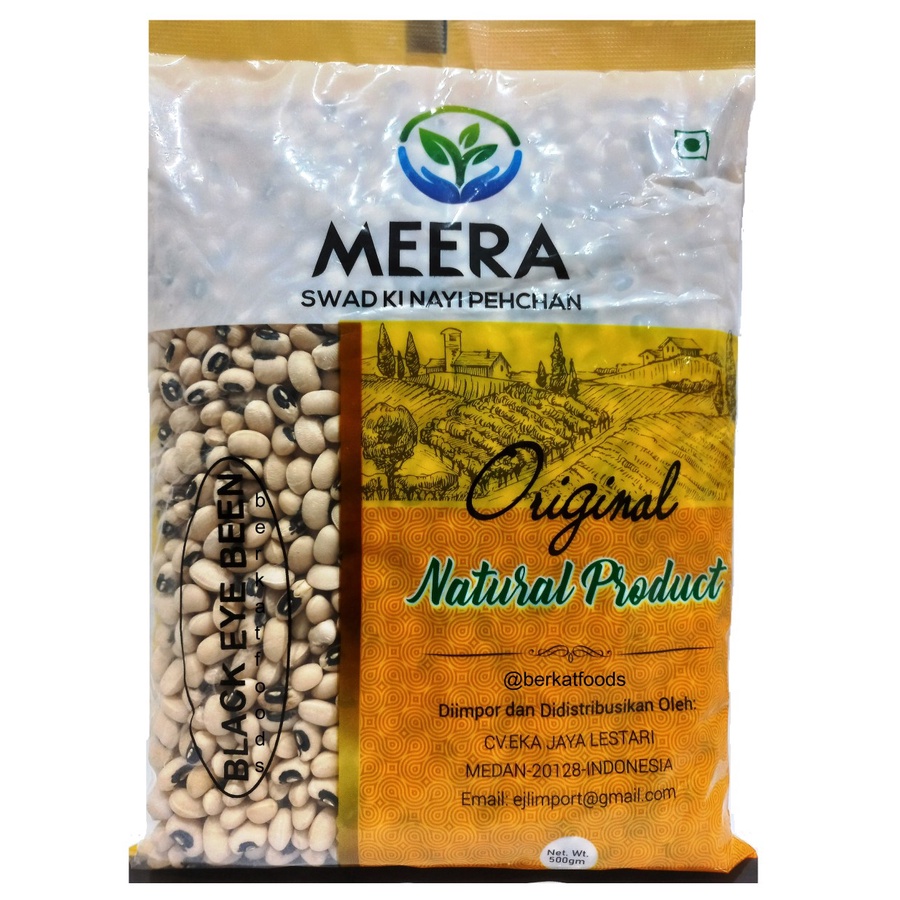 

Black Eye Bean Meera / Kacang Putih Tunggak / Lobia Chawli Raungi Eyed