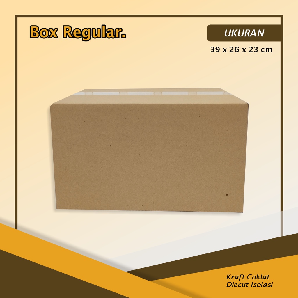 Kardus/Box A1 AMDK 600 ML - 39 x 26 x 23 cm - BOX AMDK