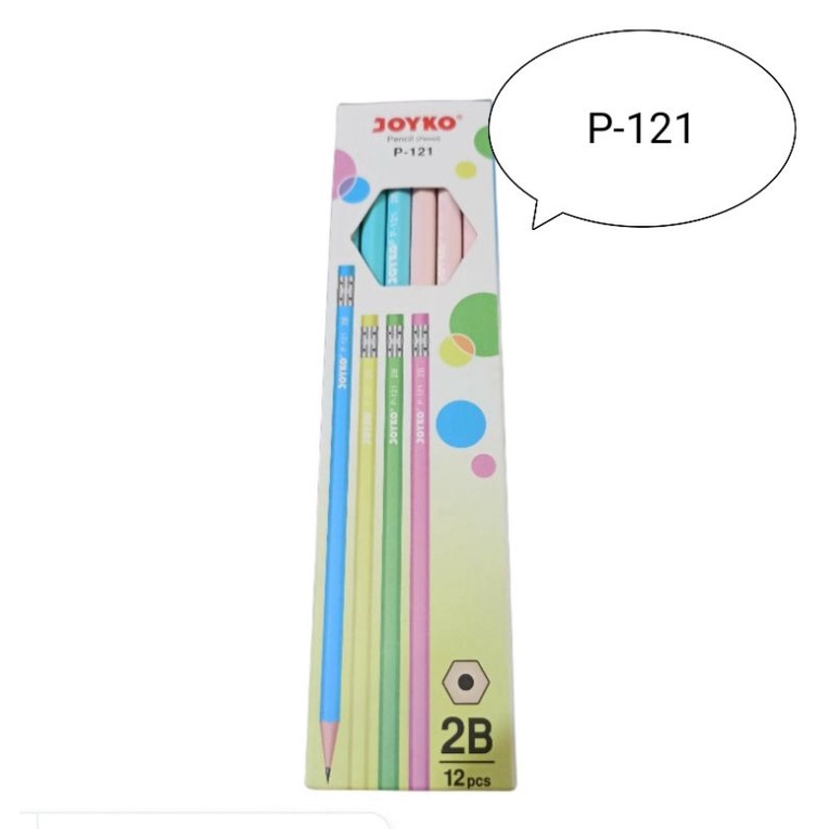

Pensil 2b ada penghapus Joyko P-103