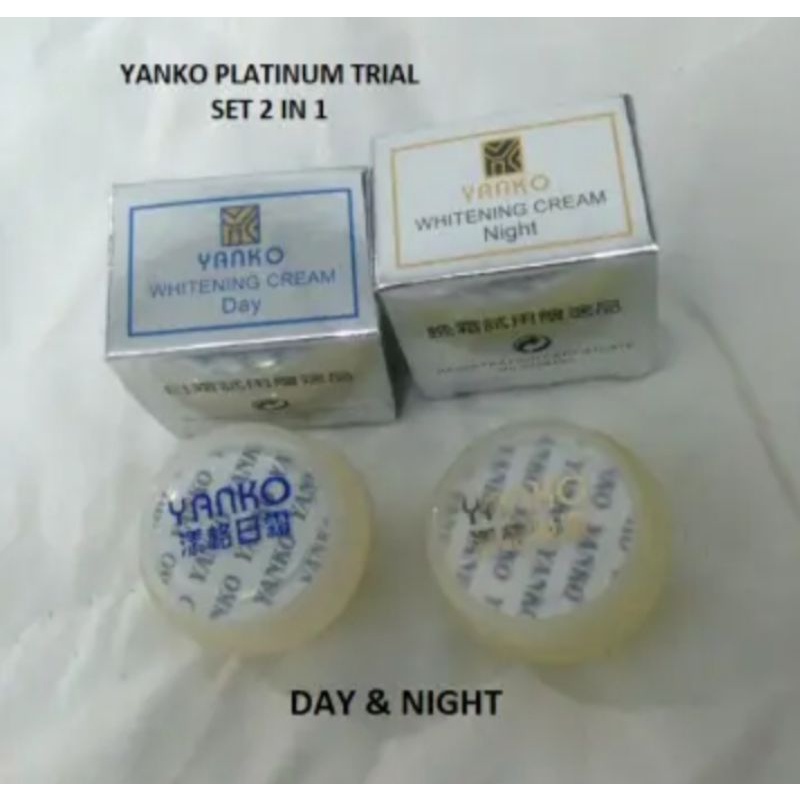 yanko platinum trial 2 in 1 skincare