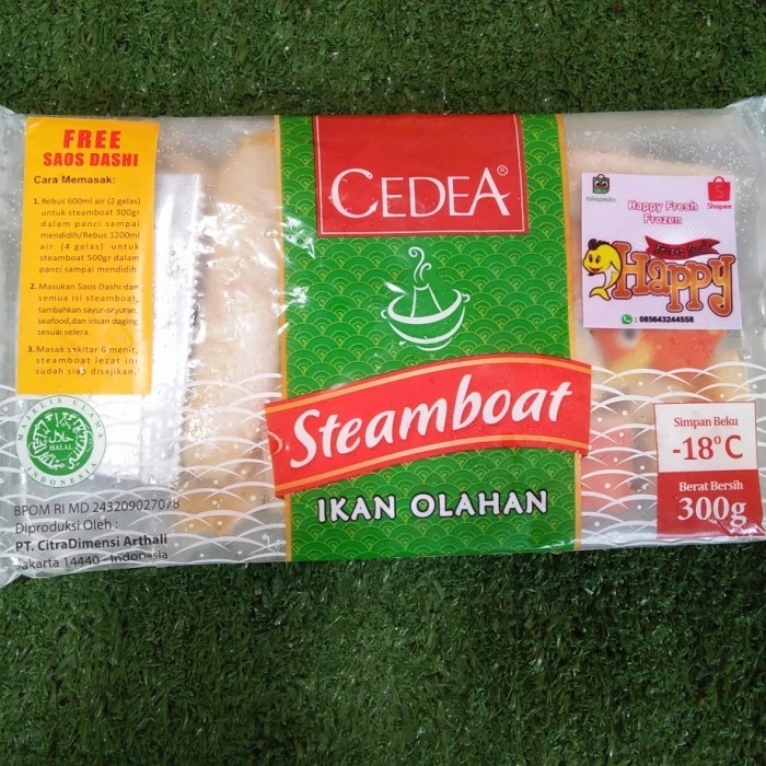 

Cedea Steamboat Ikan Olahan Dashi Sauce uk 300 gram