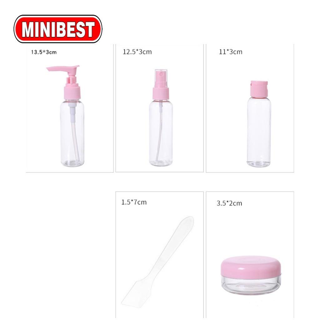 [MB] Travel Bottle Set Skincare Portable Refillable Spray Bottle