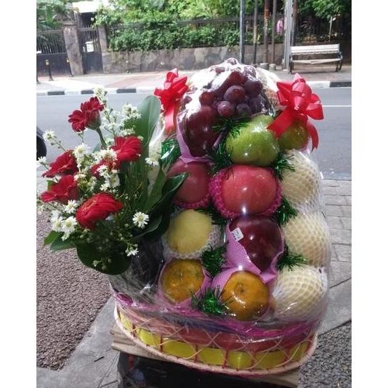 

PARCEL BUAH M WITH SPECIAL BUNGA,FREE KARTU UCAPAN TH56464T