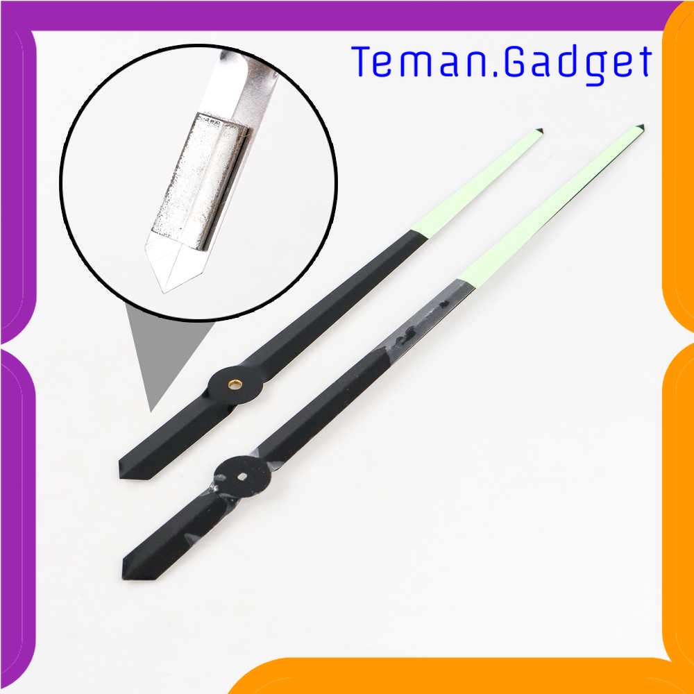 TG-PJM Taffware Jam Dinding Besar DIY Giant Glow in The Dark 80-130cm - JM-08