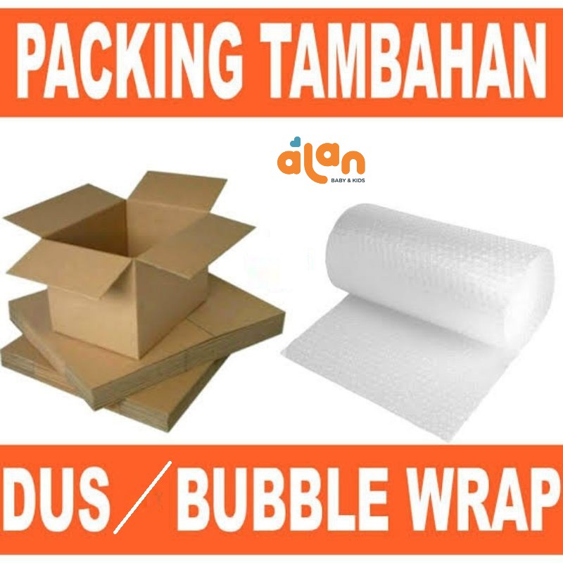 

Extra Packing Tambahan Bubble Warp / Dus