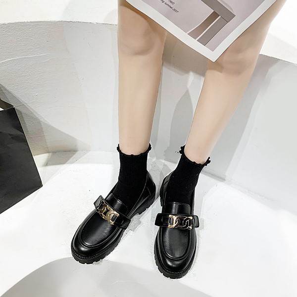 FD Sepatu Loafers Wanita Docmart Shoes Import Sepatu Flat Korean Style KI-041