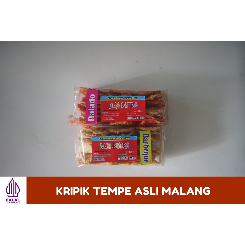 

Cemilan Kripik Tempe asli Malang - Jatim (isi banyak)