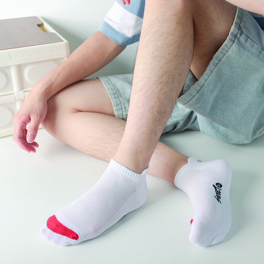 ⭐️𝐈𝐇𝐒 𝟖𝟕𝟎 𝐋𝐚𝐦𝐩𝐮𝐧𝐠⭐️Kaos Kaki Pria Sport Motif Street Import Kaos Kaki Pendek Ankle Socks Import