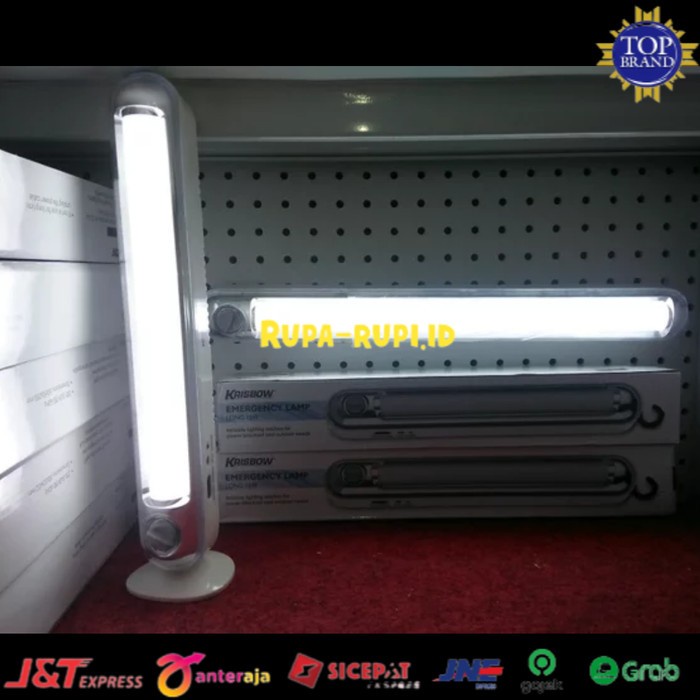Lampu Krisbow Emergency Lamp Long Led 23Watt Lampu Emergency - 15 Watt