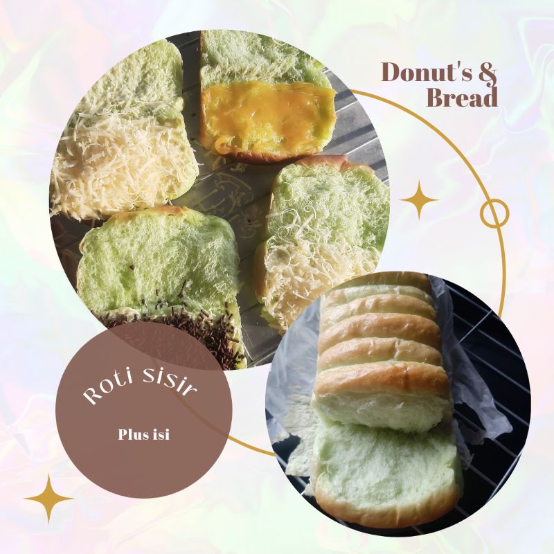 

Roti Sisir Pandan 2 Varian Filling