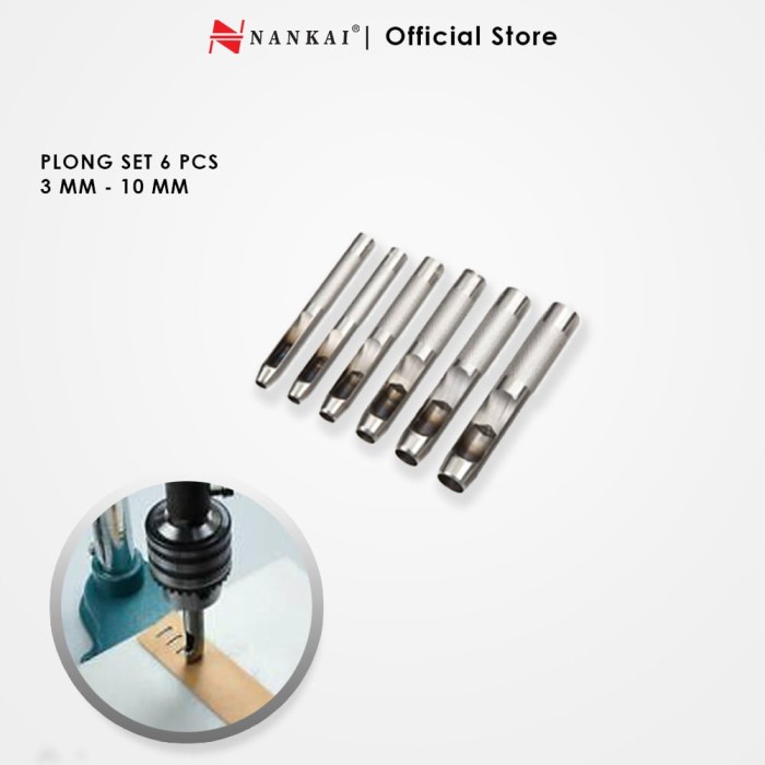 

Kol Nankai Pembolong Hollow Punch / Plong Set 6 Pc