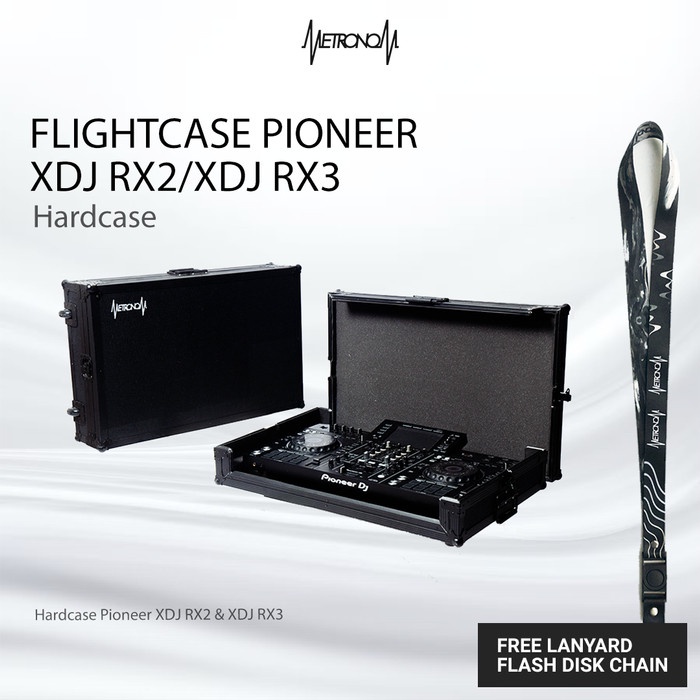 Flighcase Bag Pioneer XDJ-RX / XDJ-RX2 / XDJ-RX3 Hardcase