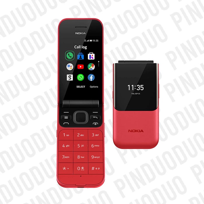 NOKIA 2720 FLIP DUAL SIM GARANSI HP JADUL