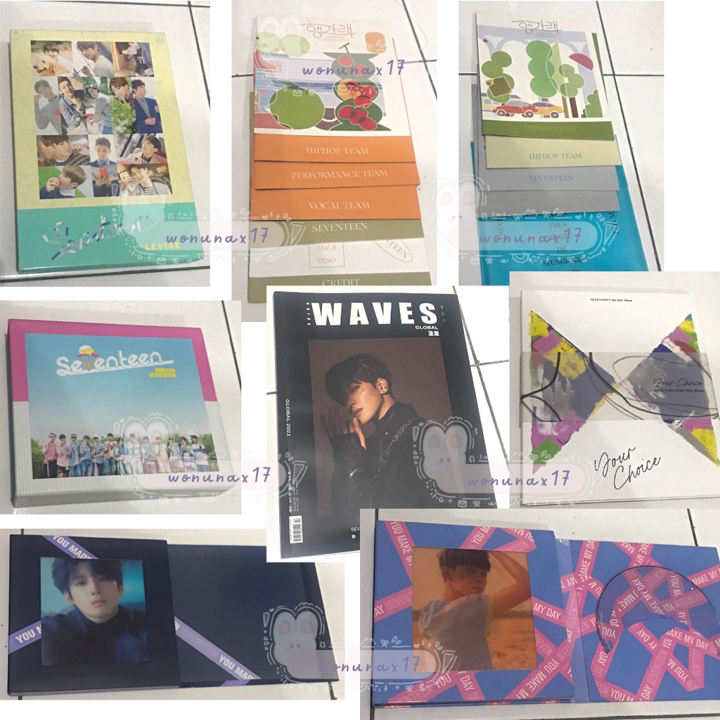 SEVENTEEN ALBUM MAGAZINE