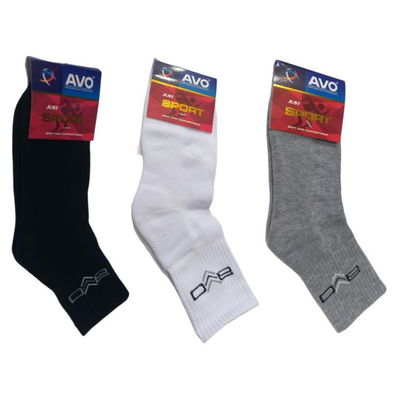 KAOS KAKI AVO SPORT PENDEK 3/4 PRIA WANITA