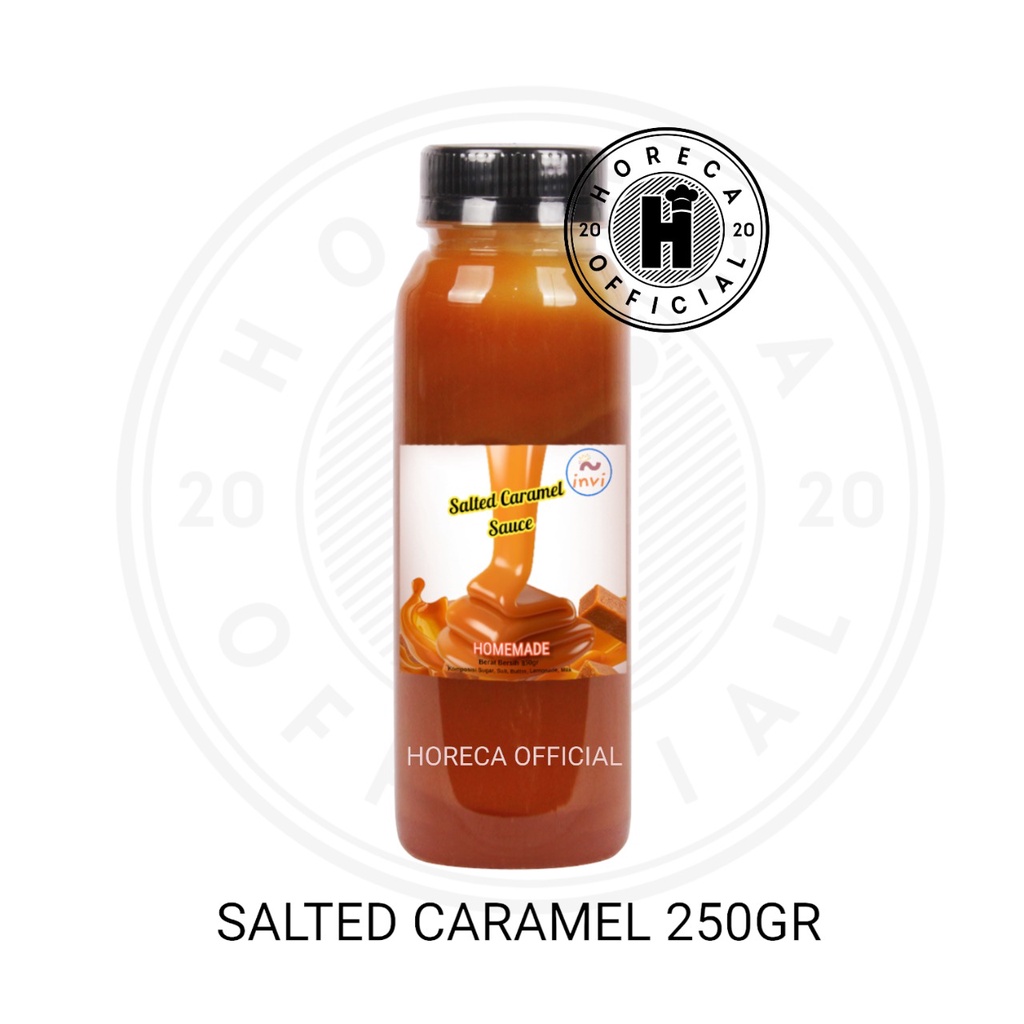 

INVI SAUS KARAMEL ASIN 250 GR / INVI SALTED CARAMEL SAUCE 250 GR