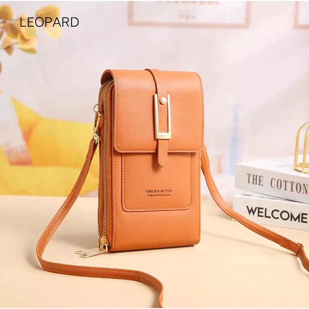 Sale 2023 Dompet Panjang Wanita Buylor Tas Ponsel Selempang Bahu  Tas Wanita Trend Kapasitas Besar Dompet Sikat Anti Maling RFID Tas Selempang Fashion