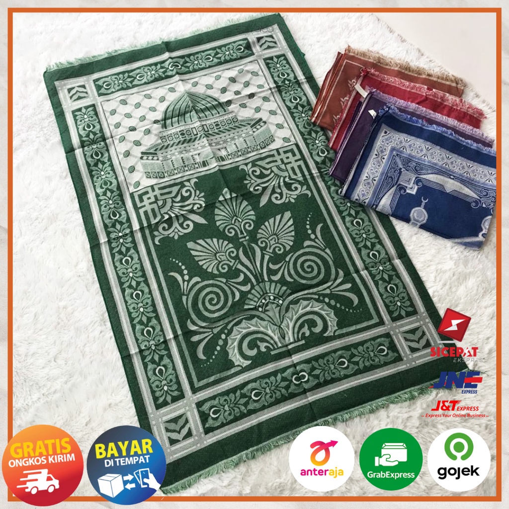 Ezpata Sajadah Dewasa Travel Tanggung Tipis Ringan Mudah Dibawa Souvenir Haji Umroh Ramadhan Idul Fitri Murah Berkualitas