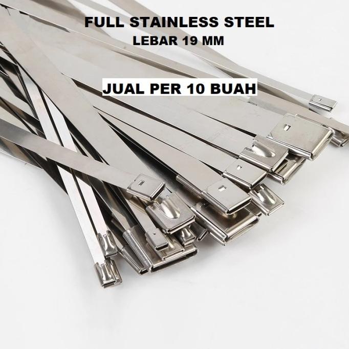 

Per 10 buah Kabel Tis Strapping 19 x 80 cm Cable Ties Sabuk Marker Tie citrab44 Berkualitas