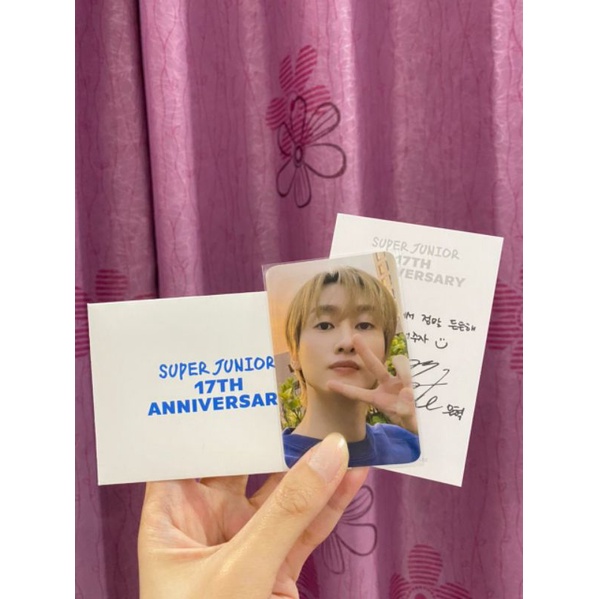 MD Anniversary Super Junior 17th (AR Voice Card Set Eunhyuk)