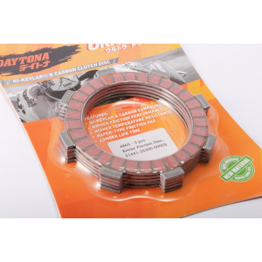KAMPAS KOPLING KEVLAR DAYTONA FR80 RACING