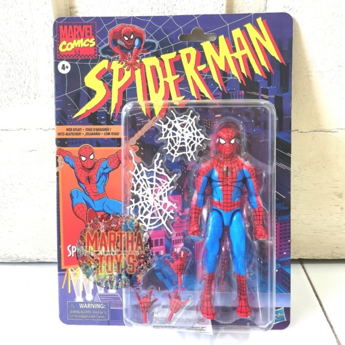 Marvel Legends Animated Series Spiderman Retro